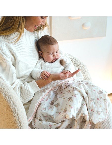 Manta Burbuja   Mod Elefante Azul