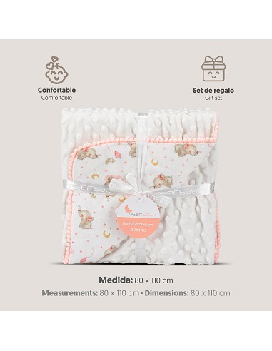 Manta Burbuja   Mod Elefante Rosa
