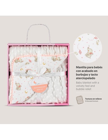 Manta Burbuja   Mod Elefante Rosa