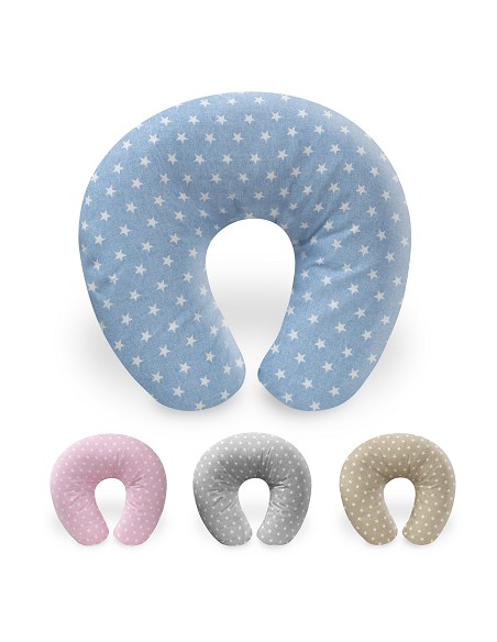 Almohada Lactancia Mod Star Azul