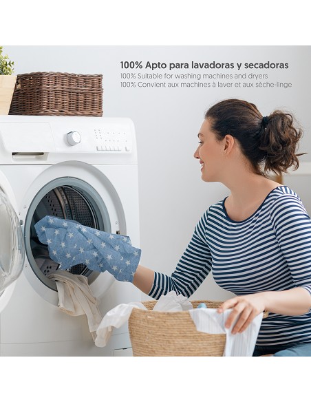 Almohada Lactancia Mod Star Azul