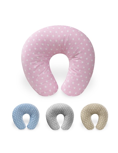 Almohada Lactancia Mod Star Rosa