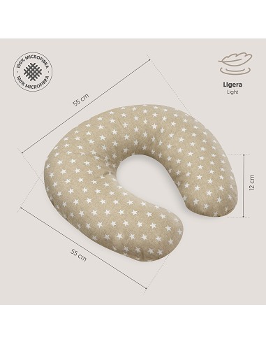 Almohada Lactancia Mod Star Beig