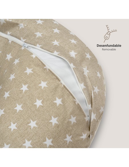 Almohada Lactancia Mod Star Beig