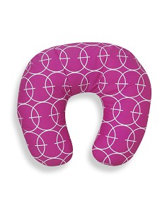 Almohada Lactancia Mod Circulos Fucsia