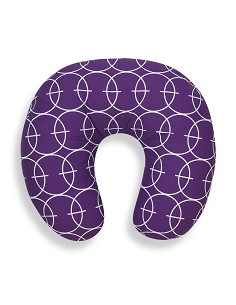 Almohada Lactancia Mod Circulos Lila