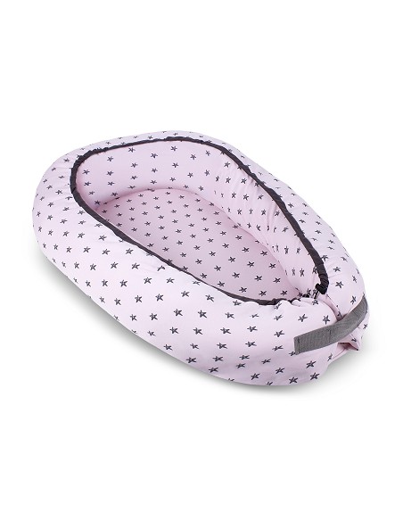Almohada Nido Mod Estrella Rosa