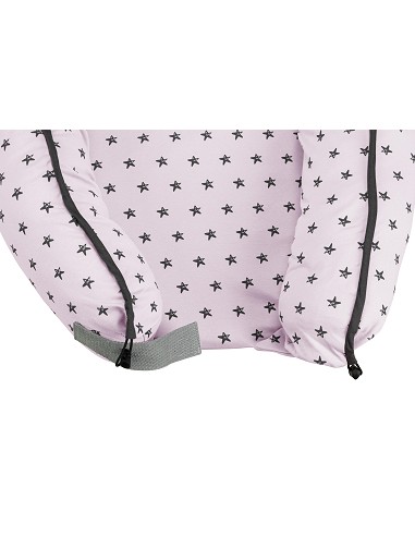 Almohada Nido Mod Estrella Rosa
