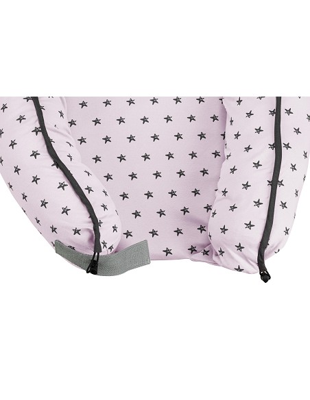 Almohada Nido Mod Estrella Rosa