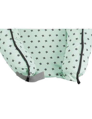 Almohada Nido Mod Estrella Verde