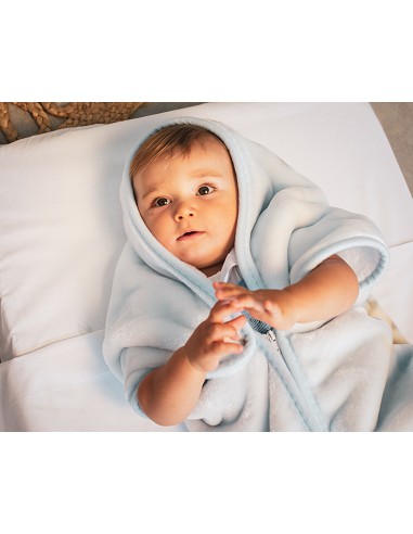 Manta Saco Rachel Mod Osito Nube Azul