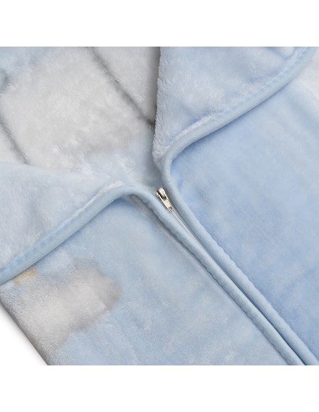Manta Saco Rachel Mod Osito Nube Azul