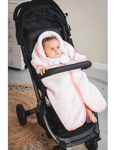 Manta Saco Rachel Mod Osito Nube Rosa