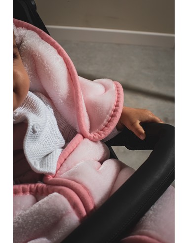 Manta Saco Rachel Mod Osito Nube Rosa