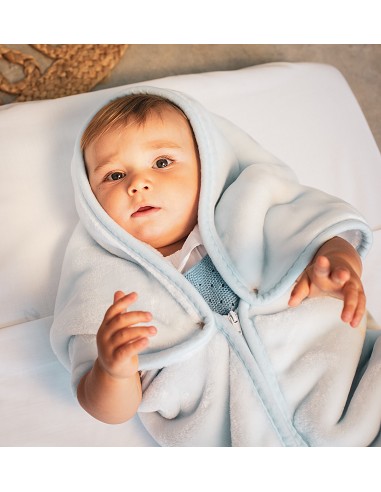 Manta Saco Rachel Mod Osito Nube Gris