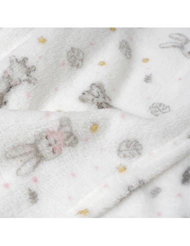 Manta Estampada Koala Rosa