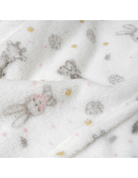 Manta Estampada Koala Rosa