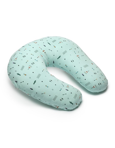 Almohada de Lactancia (Cabañas) Verde