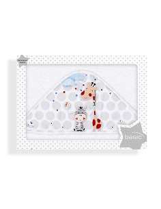 Capa de Baño 1 x 1 Mt Mod Jungla Blanco