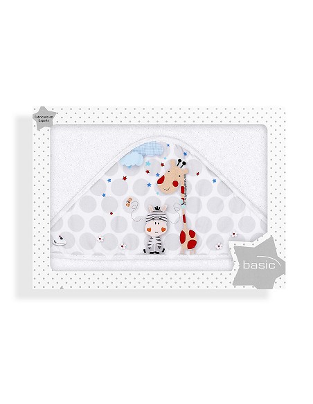 Capa de Baño 1 x 1 Mt Mod Jungla Blanco