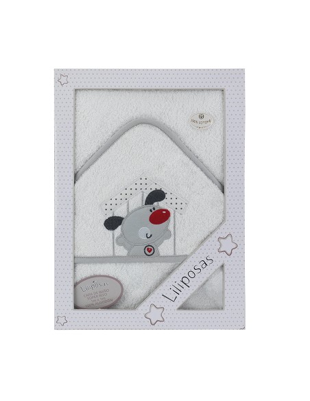 Capa de Baño Liliposas Mod New Puppy Blanco