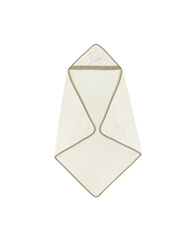 Capa de Baño Liliposas Mod Oso Estrella Beig