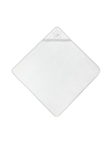 Capa de Baño Liliposas Mod Oso Estrella Bco/Gris