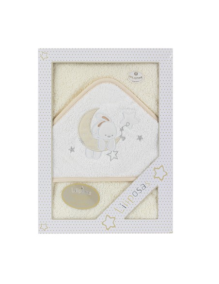 Capa de Baño Liliposas Mod Conejito Luna Beig