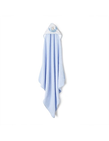 Capa de Baño 1 x 1 Mt Mod Bear Sleeping Azul