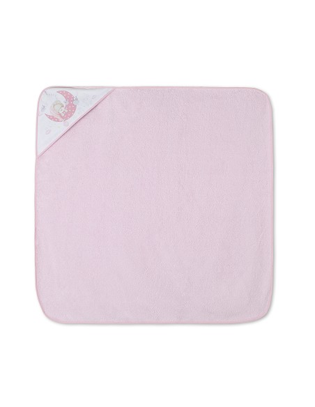 Capa de Baño 1 x 1 Mt Mod Bear Sleeping Rosa