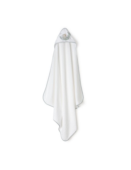 Capa de Baño 1 x 1 Mt Mod Bear Sleeping Bco/Gris