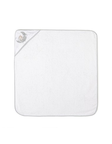 Capa de Baño 1 x 1 Mt Mod Bear Sleeping Bco/Gris