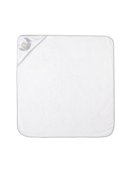 Capa de Baño 1 x 1 Mt Mod Bear Sleeping Bco/Gris