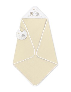 Capa de Baño 1X1 con Babero Modelo Cachirulo Beig