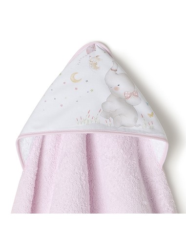 Capa de Baño 1 x 1 Mt  Mod Elefante Rosa