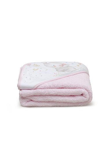 Capa de Baño 1 x 1 Mt  Mod Elefante Rosa