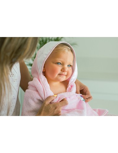 Capa de Baño 1 x 1 Mt  Mod Elefante Rosa