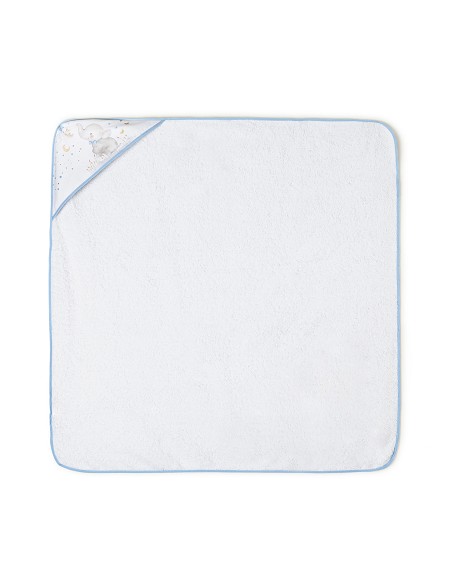 Capa de Baño 1 x 1 Mt  Mod Elefante Bco/Azul