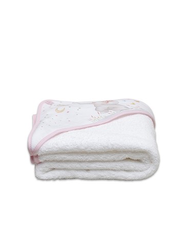 Capa de Baño 1 x 1 Mt  Mod Elefante Bco/Rosa