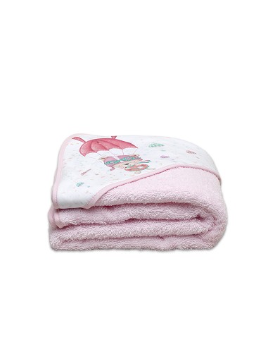 Capa de Baño 1 x 1 Mt  Mod Paracaidista Rosa