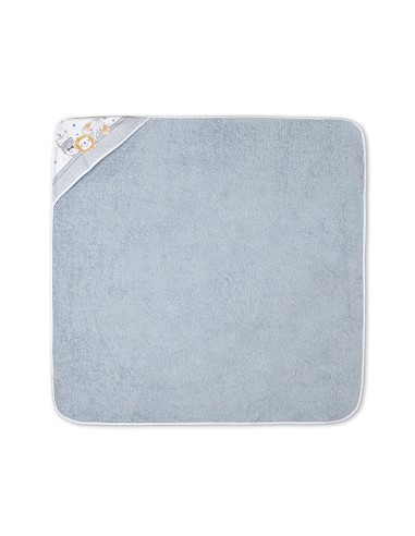 Capa de Baño 1 x 1 Mt  Mod Animalitos Gris