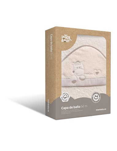 Capa de Baño 1X1 Mt Mod Corazon Amoroso Beig