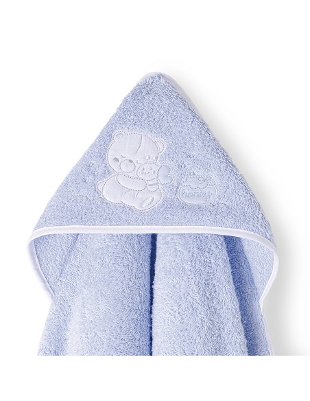 Capa de Baño 1X1 Mt Mod Honey Bear Azul