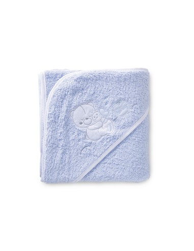 Capa de Baño 1X1 Mt Mod Honey Bear Azul