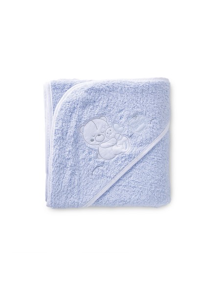 Capa de Baño 1X1 Mt Mod Honey Bear Azul