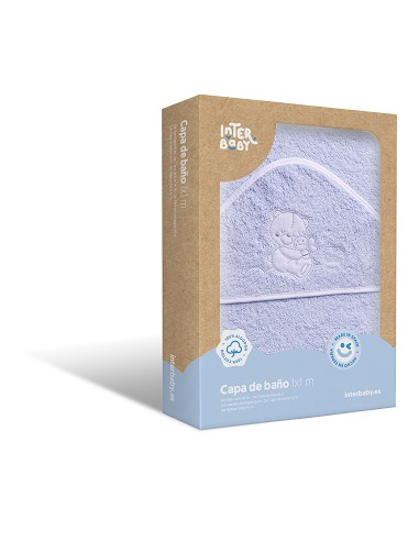 Capa de Baño 1X1 Mt Mod Honey Bear Azul