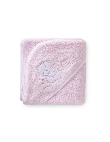 Capa de Baño 1X1 Mt Mod Honey Bear Rosa