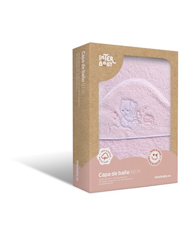 Capa de Baño 1X1 Mt Mod Honey Bear Rosa