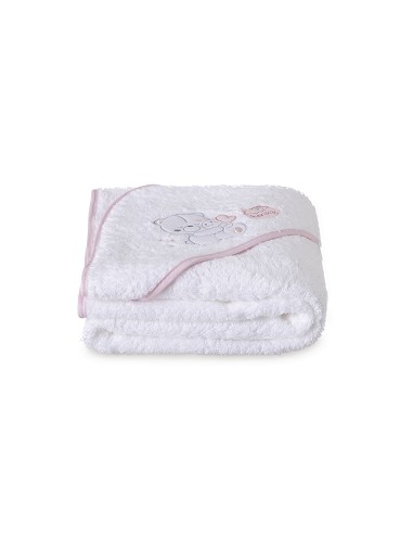 Capa de Baño 1X1 Mt Mod Honey Bear Bco/Rosa