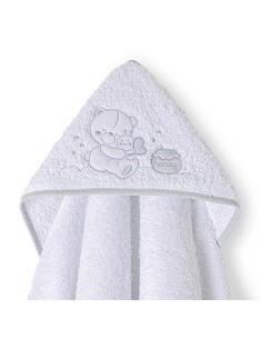 Capa de Baño 1X1 Mt Mod Honey Bear Bco/Gris